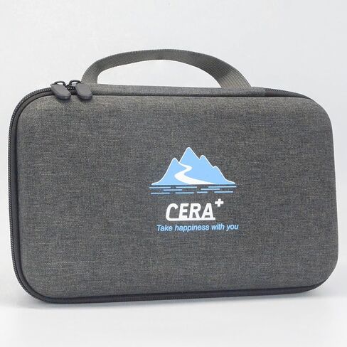 حقيبة حمل ماكينة صنع القهوة الكهربائية المحمولة CERA+، صندوق تخزين صانع القهوة المحمول القوي المقاوم للماء من مادة EVA، مناسب للسفر والمكتب والتخييم in Kuwait