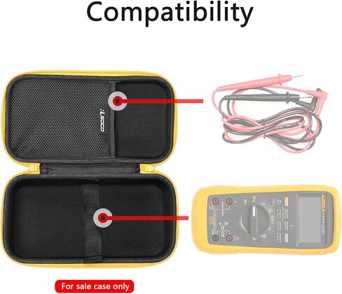 RLSOCO Hard Case for Fluke 87V/83V & Works with EEVblog BM786 Industrial Digital Multimeter in Saudi Arabia