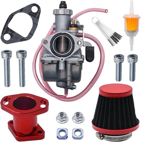 VM22 212cc Carburetor with Air Filter Intake Mainfold Kit Fit for Mikuni 22mm Carb Predator 224cc 212cc 196cc 6.5 HP Performance Engine for GX200 GX160 in Saudi Arabia