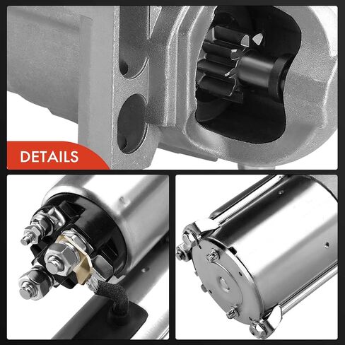 محرك تشغيل ممتاز A متوافق مع شيفروليه كولورادو 15-20، ماليبو وجي إم سي كانيون 15-20 وكاديلاك ATS، CTS وبويك لاكروس، ريجال، 2.0 لتر 2.5 لتر، 12 فولت 1.3 كيلو وات 11 أسنان CW، استبدال # 12657797، 12626963 in Kuwait