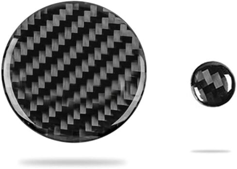 Bling Accessories Central Control Multimedia knob Fit for Cadillac XT4/XT5/XT6/CT5 2020 2021 2022 2023 2024 Automotive Interior Refit (Carbon Fiber Texture) in Saudi Arabia