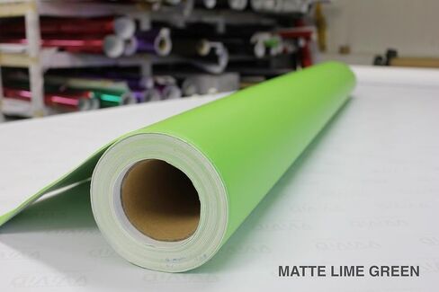 VViViD Matte Lime Green (1.5ft x 5ft) in Saudi Arabia