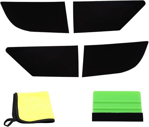 فيلم تعتيم الضوء الخلفي من الفينيل تينت فيلم خلفي مقطوع مسبقًا غطاء تغليف متوافق مع دودج دورانجو 2014-2023 in Kuwait