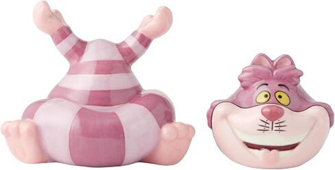 Enesco 6003749 Disney Ceramics Alice in Wonderland Cheshire Cat Salt and Pepper Shakers, 4.5 Inch in Saudi Arabia