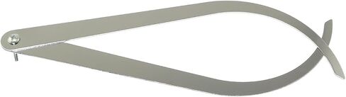 8inch Caliper Clay Measuring Pottery Tool Bent Leg Stainless Steel Caliper Ceramic Measuring Pottery Tool Caliper Clay Sculpture Ceramic Tool for Carving Shaping Clay Sculpture Modeling in Saudi Arabia