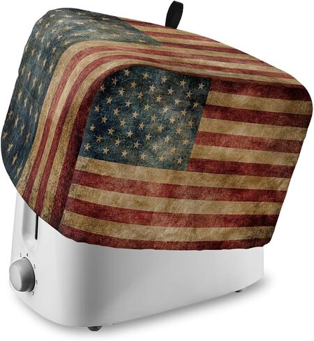 Toaster Dust Cover for Kitchen 2 Slice, Farmhouse Cow Flower Black Bread Maker Cover Toasters Covers for Fingerprint Protector, Washable Kitchen Small Appliance Ovens Accessories Cover 12x7.5x8in in Saudi Arabia