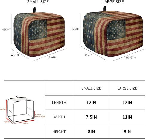 Toaster Dust Cover for Kitchen 2 Slice, Farmhouse Cow Flower Black Bread Maker Cover Toasters Covers for Fingerprint Protector, Washable Kitchen Small Appliance Ovens Accessories Cover 12x7.5x8in in Saudi Arabia