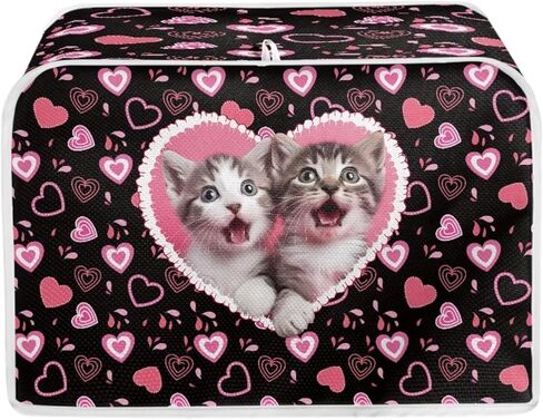 عباد الشمس النحل 2 شريحة محمصة غطاء المطبخ الأجهزة الصغيرة يغطي بصمة ودهني حامي آلة قابل للغسل البوليستر محمصة غطاء غبار مع ديكور المنزل المطبخ in Kuwait