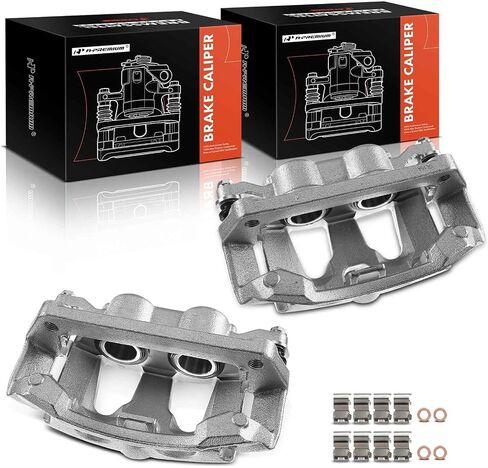 A-Premium Disc Brake Caliper Assembly with Bracket Compatible with Select Ford Models - For F-250 Super Duty/F-350 Super Duty 2013 2014 2015 2017 2018 2019, 6.2L/6.7L - Rear Left Driver Side in Saudi Arabia