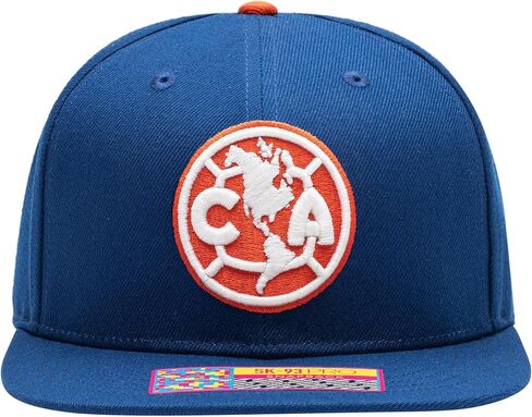 Club America 'America's Game' Glow in The Dark Adjustable Snapback Hat/Cap | Blue in Saudi Arabia