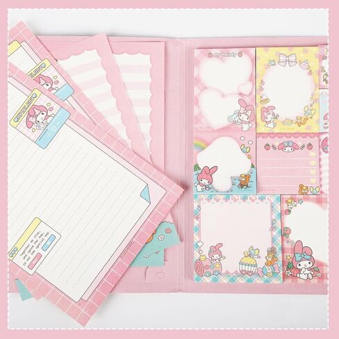 Kawaii دفتر ملاحظات لاصق، مجموعة ملاحظات لاصقة على شكل أرنب وردي مقاس 6.3 * 8.26 بوصة، ملاحظات لاصقة على شكل حيوانات، لوازم ثابتة لطيفة مناسبة للمدرسة المكتبية in Kuwait