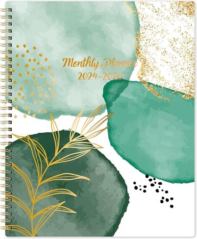 2024-2026 Monthly Planner - Monthly Planner 2024-2026, Jul. 2024 to Jun. 2026, 24-Month Planner with Ample Blocks and 24 Monthly Tabs. Two Years Monthly Planner, Flexible Cover, Perfect Organizer in Saudi Arabia