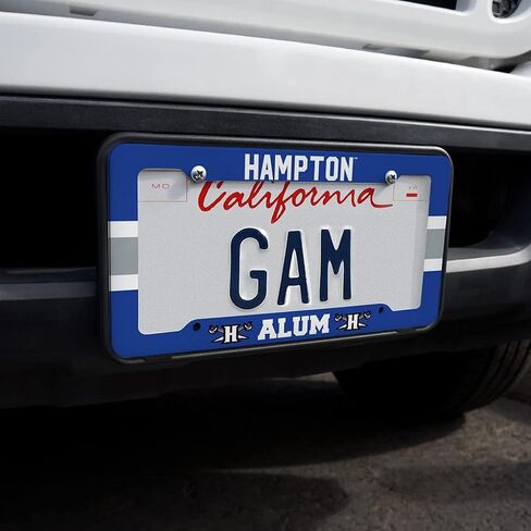 GRAPHICS & MORE Hampton University Alumni License Plate Tag Frame in Saudi Arabia