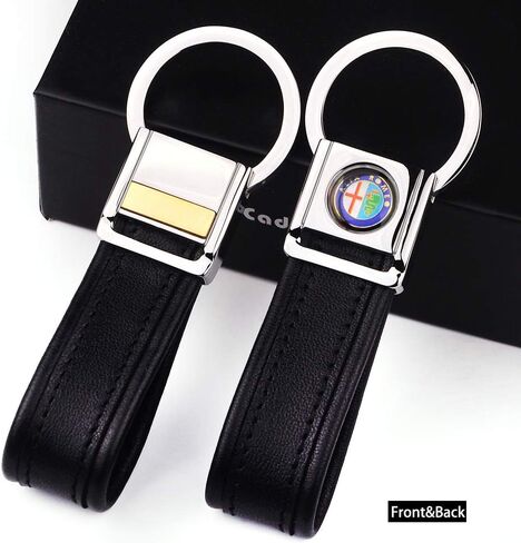 Stainless steel lanyard keychain and leather strap clips compatible with infiniti key fob in Saudi Arabia