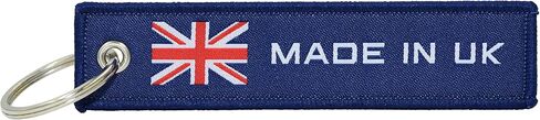 Country Flag Made In Keychain Tag with Key Ring - Keys, Cars, Trucks, Motorcycles, Gifts - EDC in Saudi Arabia