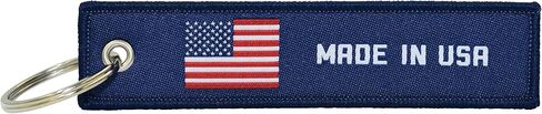 Country Flag Made In Keychain Tag with Key Ring - Keys, Cars, Trucks, Motorcycles, Gifts - EDC in Saudi Arabia