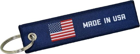 Country Flag Made In Keychain Tag with Key Ring - Keys, Cars, Trucks, Motorcycles, Gifts - EDC in Saudi Arabia