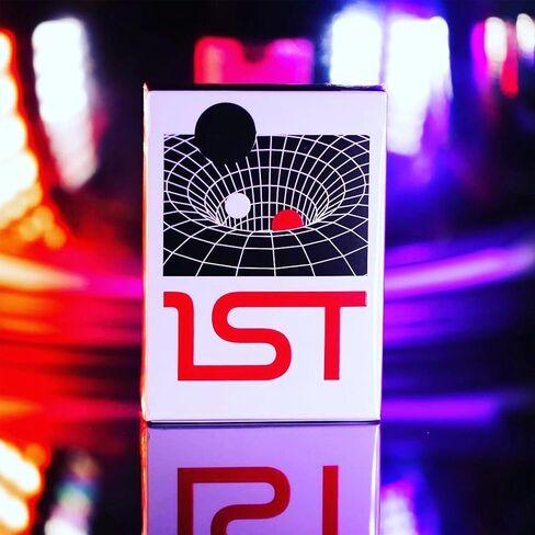 1st V4 Playing Cards (Red) by Chris Ramsay with Clear Protective Case - Elevate Your Cardistry to The Stars! in Saudi Arabia