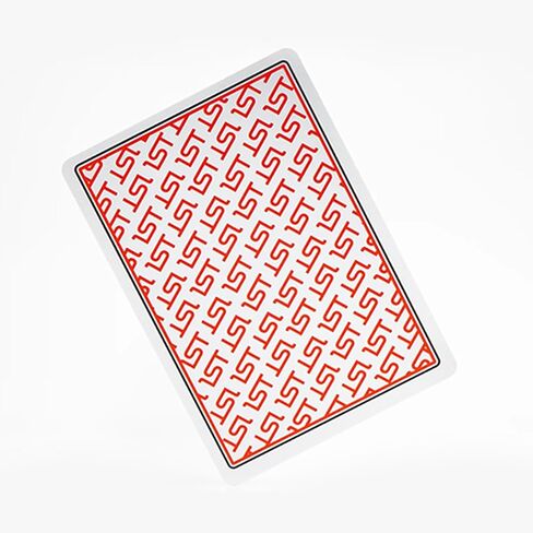 1st V4 Playing Cards (Red) by Chris Ramsay with Clear Protective Case - Elevate Your Cardistry to The Stars! in Saudi Arabia