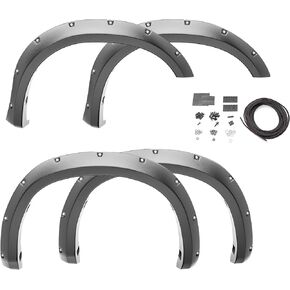 Bushwacker 31928-02 Pocket Style Fender Flares 4pc. Set fits 2012-2015 Toyota Tacoma (5' Truck Bed)