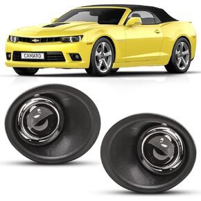 Fog Lights For Chevy Camaro 2014 2015 Front Fog Lamps Kit Car Styling Spot Light With Cables, Clear Lens - 1 Pair