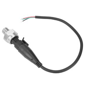 Pressure Transducer Stainless, pressure transducer 5 psi pressure transducer sensor 10 psi steel Pressure Sender Sensor G1/4" for Oil Tank, Gas Tank and Tank(0 10PSI)(0-10PSI)