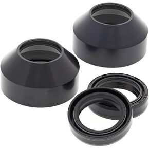 All Balls Racing 56-114 Fork Seal & Dust Seal Kit Compatible with/Replacement for Honda CB360 1974-1977, CB400A 1978