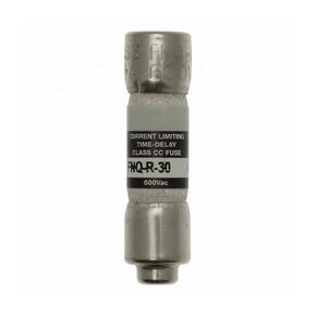 2 pcs FNQ-R-30 (FNQ-R-30) 30 Amp 600V Time Delay Fuses