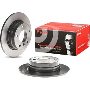 Brembo 08.5366.21 UV Coated solid Rear Brake Rotor BMW/BMW (BRILLIANCE)/DE LA CHAPELLE OE# 34216864051