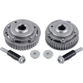 Intake & Exhaust Engine Variable Valve Timing (VVT) Sprocket Camshaft Phaser Gear Fit for Chevrolet Aveo Trax Cruze Sonic Pontiac G3 Saturn Astra 4Cyl 1.6L 1.8L Replace No. 55568386 55567048