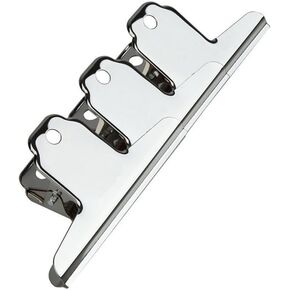Daycount® Pack of 3 Bulldog Clips 3 Inch, Stainless Steel Large Metal Hinge Clips, Money File Binder Clips for Pictures, Photos, Home Office Supplies