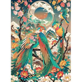 FORLAND Octopus Diamond Painting Kits for Adults Beginners - 5D DIY Sea Animals Art Full Drill Kits Painting Crafts for Home Wall Decor, Diamond Art Kits,Paint with Diamonds,12X16inch
