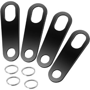 Guardian Luck Bell Hanger 4 PCS Bike Motorcycle Bell Hangers with 4 PCS Split Rings