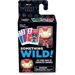 Funko Something Wild! Marvel Infinity War with Iron Man Pocket Pop! Card Game for 2-4 Players Ages 6 and Up