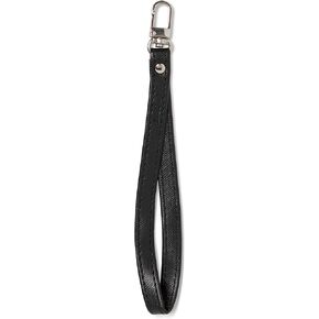 Filofax Saffiano Personal Compact Zip Organizer Accessory, Wristlet Strap, Faux-Leather, Black (B132801)