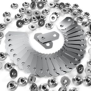 Hybrid Battery Copper Bus Bars & SS Nuts Hardware, (for 28 NiMH Modules)
