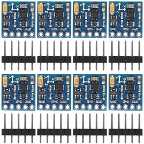 8pcs GY-271 QMC5883L 3 Axis Compass Magnetometer Sensor Module 3-5V IIC Electronic Compass Module