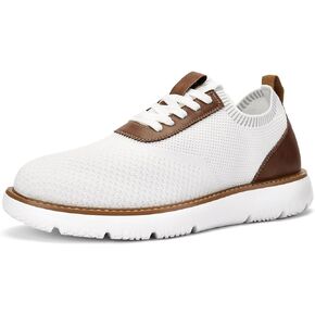 Mens Dress Sneakers Oxford Shoes Slip on Business Casual Sneakers Formal Office Walking Shoes Wide Width Comfort Breathable