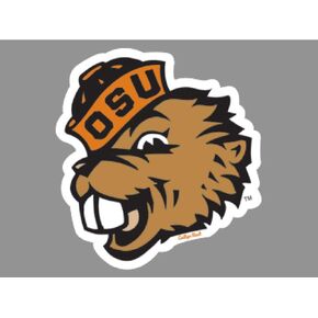 WinCraft Oregon State Beavers Official NCAA 4 inch x 4 inch Die Cut Car Decal by 215871
