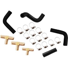 06-009-50005 Coolant Line Repair Hose Kit Compatible With BMW N63 engine X5 X6 50iX 550i 650i 750i