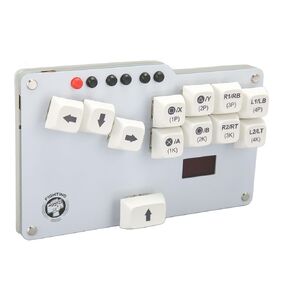 Fightstick Glory - WASD Keyboard Controller, Cherry Box for Epic Battles - GP2040, PS3 Supported, Hitbox RGB, Multi Port Excellence