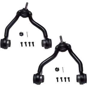 2Pcs K620719 K620720 (For 4WD 4x4 AWD) Front Upper Control Arm and Ball Joint Assembly Compatible with Ca-dillac Escalade Chevy Astro Blazer Tahoe G-MC K1500 Suburban K2500 Safari Yukon