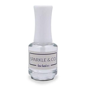 Sparkle & Co. Base Bond – #2: Nail Glue Base Coat Professional Formula for Dip Powder Nails DIY Beginner & Salon| Long-Lasting Adhesive for Strong, Flawless Manicures