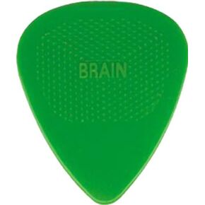 D'Andrea Snarling Dog Brain Nylon Guitar Picks 72 Pack Refill (Green, 0.53mm)