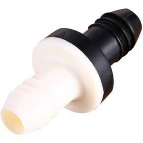 Inline Check Valve, 3/8" 10mm ABS One Way Check Valve, Non Return Check Valve for Water Fuel Gas Liquid Air