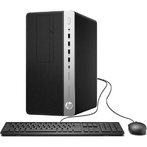 HP ProDesk 600 G4 MT Desktop Computer, Six-Core i5-8500, 16GB DDR4 RAM, 512GB SSD, AMD Radeon RX 550 4 GB, HDMI, Keyboard & Mouse, Windows 10 Pro (Renewed)