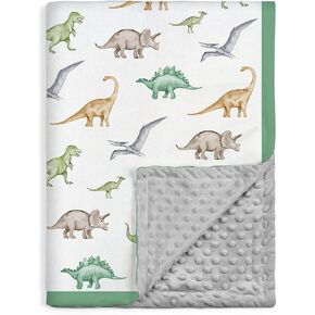 SANDJEST Kid Blanket for Boys with Double Layer Dotted Backing - Arrows Printed 30 x 40 Receiving Blankets Kids Gift for Birthday