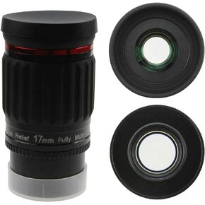 Astromania 1.25"/2"- 17mm 70 Degree Super Wide Angle (SWA) - Mean You Always Enjoy a Huge Field of View