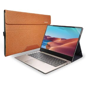 Honeymoon Case Cover for Lenovo Yoga 7i 2 in 1 / Yoga Slim 7 Pro/Yoga 16s 2022 / IdeaPad Slim 7 Pro 16 Inch Laptop Accessories, PU Leather Folio Stand Protective Hard Shell Case,S013-Blue