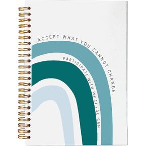 Circle Of Control Mental Health Thing I Can and Cannot Control Spiral Notebook Journal 5.5 x 8.3 inches,Psychology Lined Hardcover Spiral Notebook,Mental Health Awareness Gifts